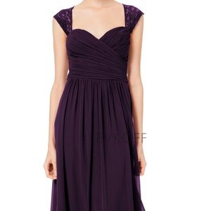 Bill Levkoff Bridesmaid Gown #7045, Plum